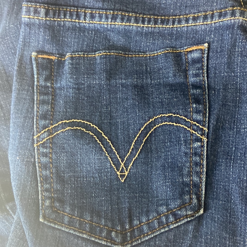 Levi’s 515 jean capri cuffed 5 pockets Size 8 - Picture 9 of 15